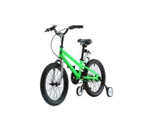RoyalBaby Kids Bike 18" Green for 6-9 Years Old BMX Freestyle