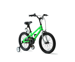 RoyalBaby Kids Bike 18" Green for 6-9 Years Old BMX Freestyle