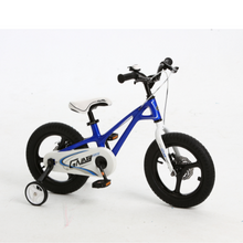 Load image into Gallery viewer, RoyalBaby Kids Bike Galaxy Fleet Plus Magnesium 18&#39;&#39; Blue for 6-9 Years Old (RB16-27)