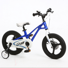 Load image into Gallery viewer, RoyalBaby Kids Bike Galaxy Fleet Plus Magnesium 16&#39;&#39; Blue for 4-7 Years Old (RB16-27)