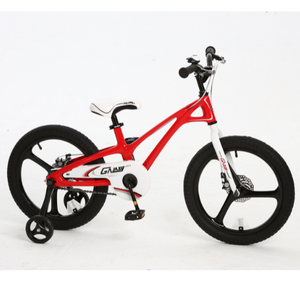 RoyalBaby Kids Bike Galaxy Fleet Plus Magnesium 18'' Red for 6-9 Years Old (RB16-27)