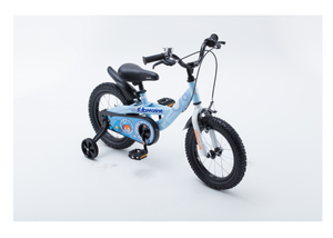 RoyalBaby Chipmunk Kids Bike 12" Blue for 2-5 Years Old Chipmunk Submarine Bike