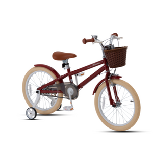 RoyalBaby Macaron Kids Vintage Bike 18'' for 6-9 Years Old(18B-6.3) -Maroon