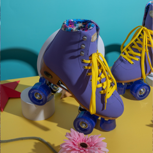 Squad Skates Vibe Roller Skates (BL-02) EU36.5/US6 to EU41/US10-Pure Lilac