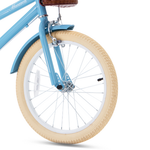 RoyalBaby Macaron Kids Vintage Bike 20'' for 8-12 Years Old(20B-6.3)- Light Blue