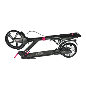 Chaser X1 Manual Kick Scooter-Black/Pink