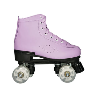 Squad Skates Mellow Roller Skates for Teens Adult with LED Wheels (F-675) EU35/US5 to EU41/US9.5 -Lavender