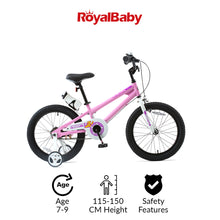 Load image into Gallery viewer, RoyalBaby Kids Bike 18&quot; Pink for 6-9 Years Old BMX Freestyle