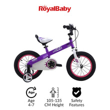 Load image into Gallery viewer, RoyalBaby Honey Kids Bicycle 16&quot; Purple