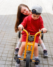 Load image into Gallery viewer, Chaser Bike with Sidecar for Kids 2 in 1 Co-Pilot Trike(E064-HQBB-5166)-Red
