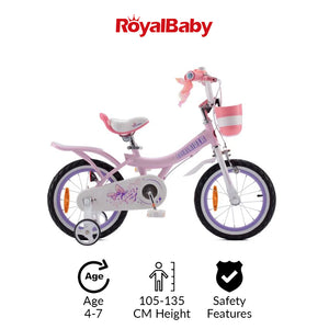 RoyalBaby Girls Kids Bike 16" Pink for 4-7 Years Old Jenny Girls Bike