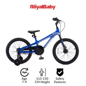 RoyalBaby Moon 5 Economic Magnesium Kids Bike 18''(CM18-5)-Blue