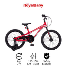 Load image into Gallery viewer, RoyalBaby Moon 5 Economic Magnesium Kids Bike 18&#39;&#39;(CM18-5)-Red