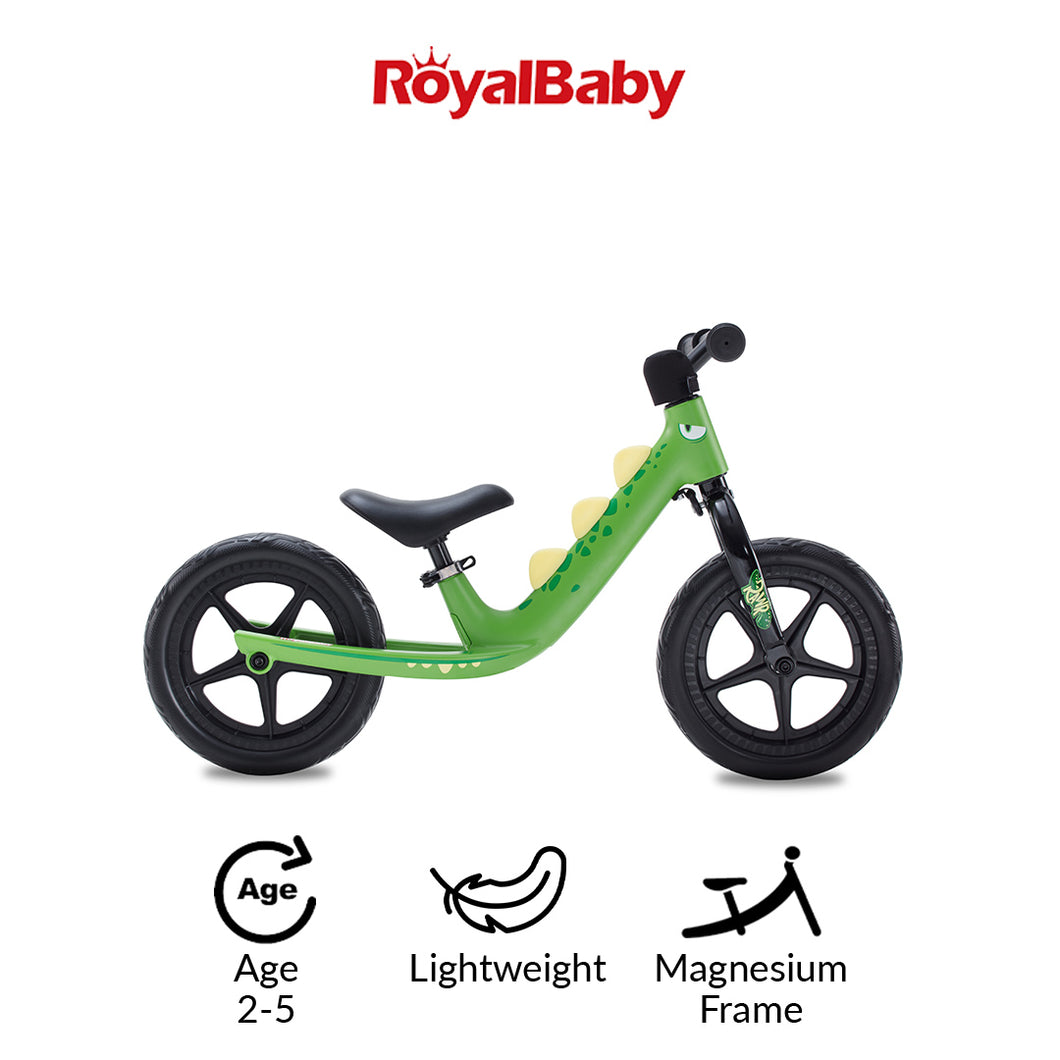 RoyalBaby RAWR Magnesium No Pedal Walking Balance Bike 12