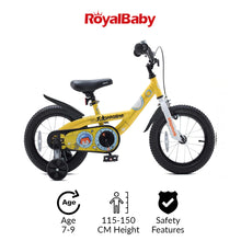 Load image into Gallery viewer, RoyalBaby Chipmunk Submarine 18&quot; Kids Bike (CM18-4) -Yellow